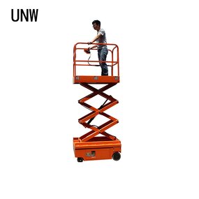 Scissor Lifter Platform Manufacturer - Indoor Mini Body Easy Operation Non-Marking Tyre Battery Power