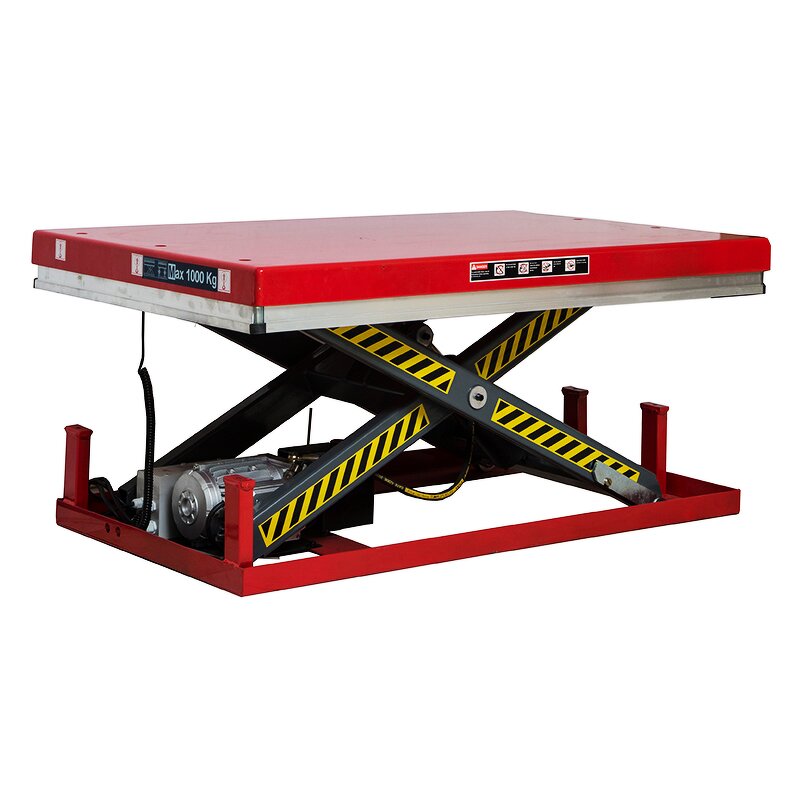 Scissor Lift Table Manufacturer - Electric Anti-Slip 212kg 3m Min Height New Gear Motor