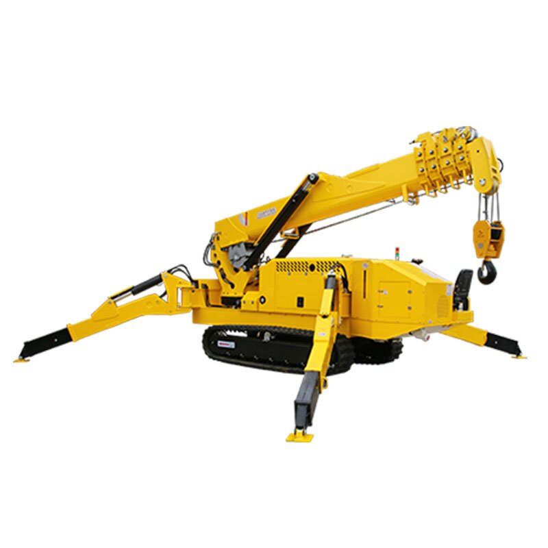 Spider Crane Manufacturer - 5 Tons 8 Tons JIB Swing Arm Telescopic Arm Truck Mounted Crawler