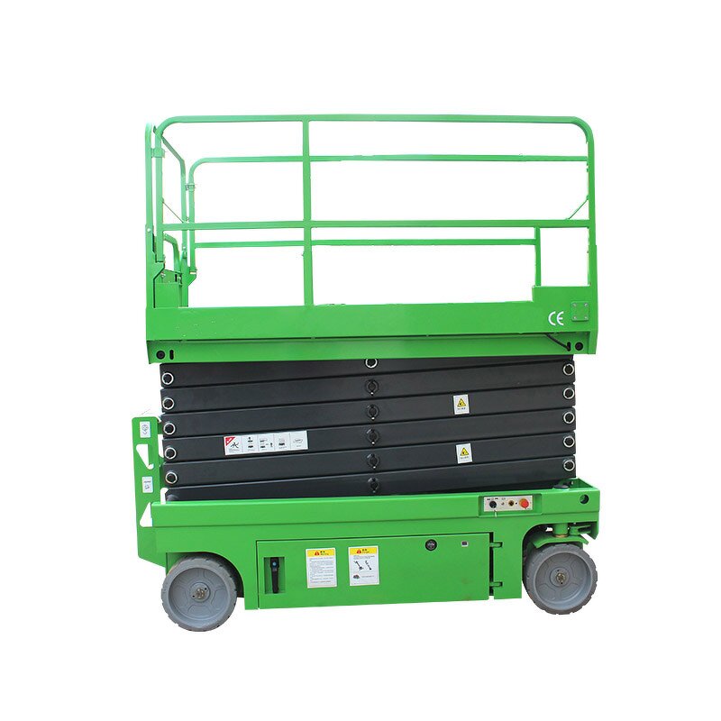 Scissor Lift Manufacturer - Hydraulic with Electric 24V Power Compact Structure Intelligent Battery Charger