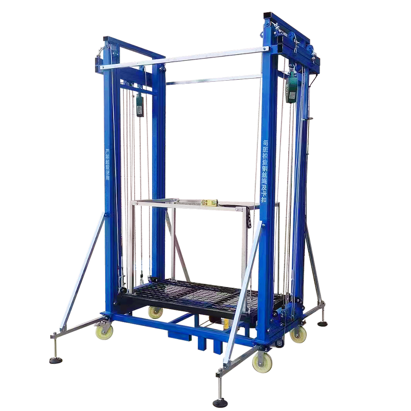 Hydraulic Scaffolding Manufacturer - High Quality 300kg 4m Mobile Electric Man Lift for Sale