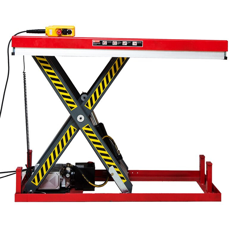 Scissor Lift Table Manufacturer - Portable AC Powered Aluminium Aerial 1000kg CE for Printing Shops