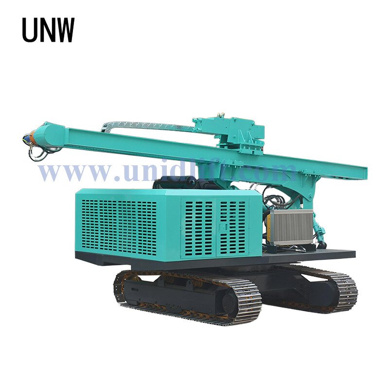 Helical Pile Driver Machine Manufacturer - UNW Machinery for Photovoltaic