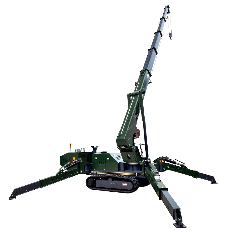 Spider Lifting Crane Manufacturer - CE Approved 22m Mobile Telescopic Boom 10ton with Dual Power