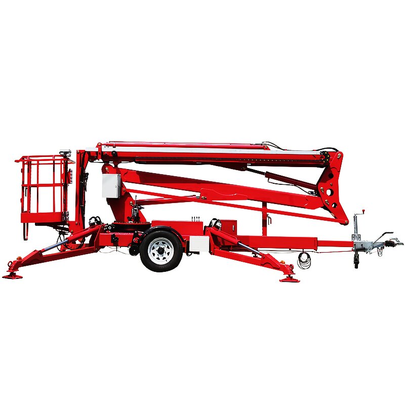 Cherry Picker Manufacturer - Outdoor Electric Sky Spider 16m Boom Lift Trailers with Hydraulic