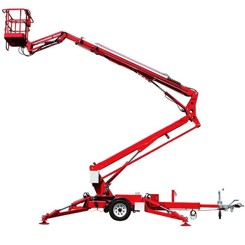 Cherry Picker Manufacturer - Outdoor Electric Sky Spider 16m Boom Lift Trailers with Hydraulic