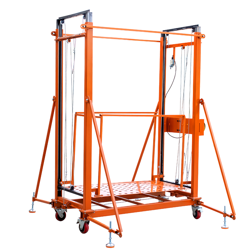 Electric Scaffold Manufacturer - UNW Foldable Rental Hydraulic Automatic Lifting for Construction