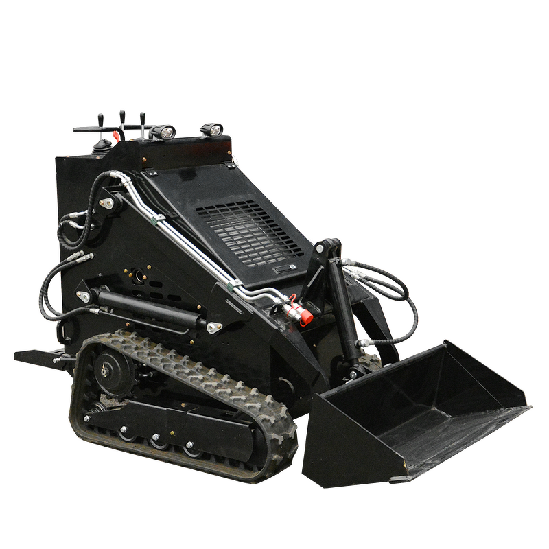 Skid Steer Loader Manufacturer - Hot Selling Small Electric Track Mini Hydraulic Joystick Diesel