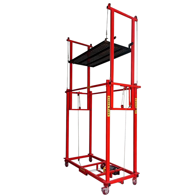Electric Scaffolding Lifting Platform Manufacturer - UNW Multiple Modules Foldable Aluminium 6m