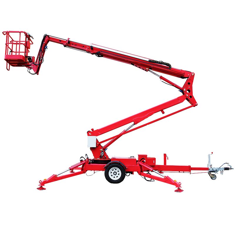 Boom Lift Manufacturer - High End Towable Machine 12m Hydraulic for Sale