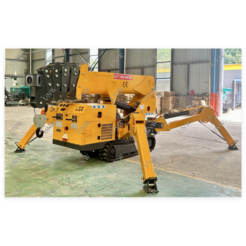 Spider Crane Manufacturer - 5 Tons 8 Tons JIB Swing Arm Telescopic Arm Truck Mounted Crawler