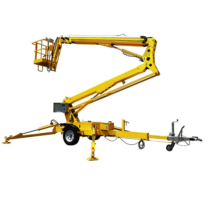 Cherry Picker Manufacturer - Ladder Type Boom Lift with Basket 18m Hydraulic Machine
