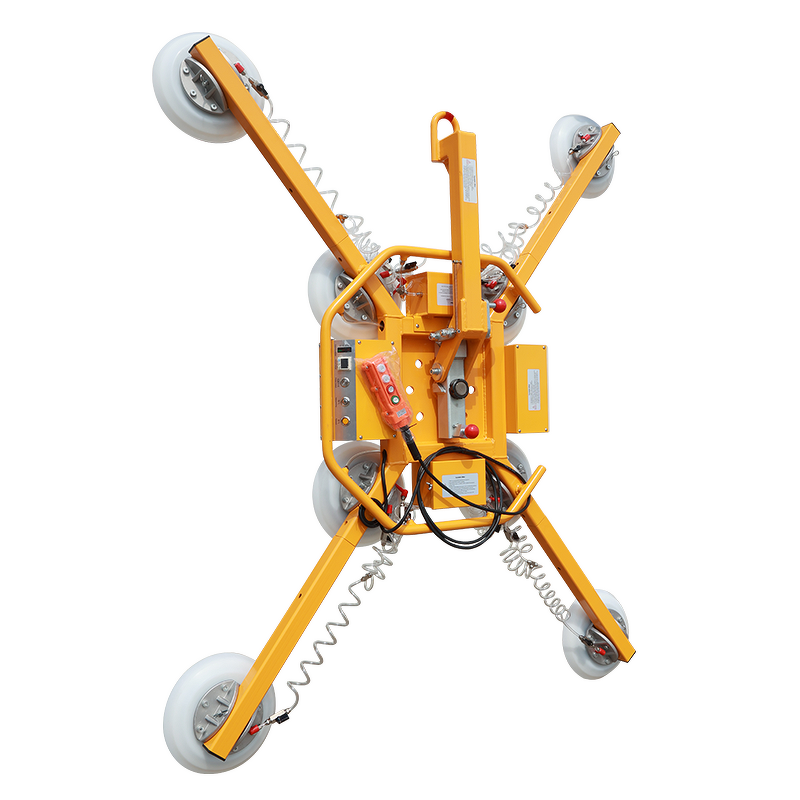 Vacuum Lifter Manufacturer - 90-degree Manual Tilting Small 12 Pcs X Shape 360-manual Rotation Hydraulic