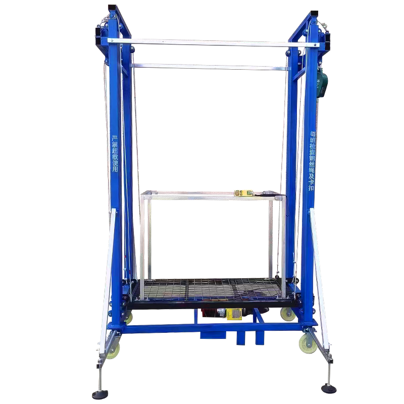 Electric Scaffolding Gondola Lift Manufacturer - UNW Motorized Lifting Scaffolding Platform
