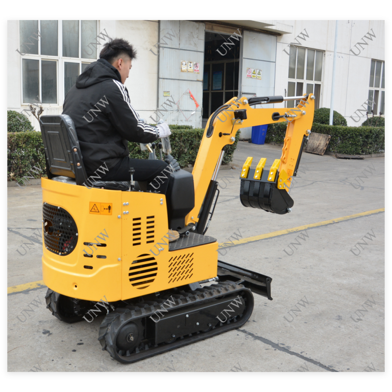 Mini Excavator Manufacturer - Diesel Power 1ton Hydraulic 360 Rotation Small Digging Machines