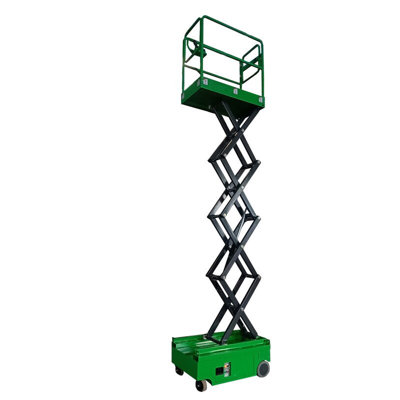 Scissor Lifter Platform Manufacturer - Indoor Mini Body Easy Operation Non-Marking Tyre Battery Power