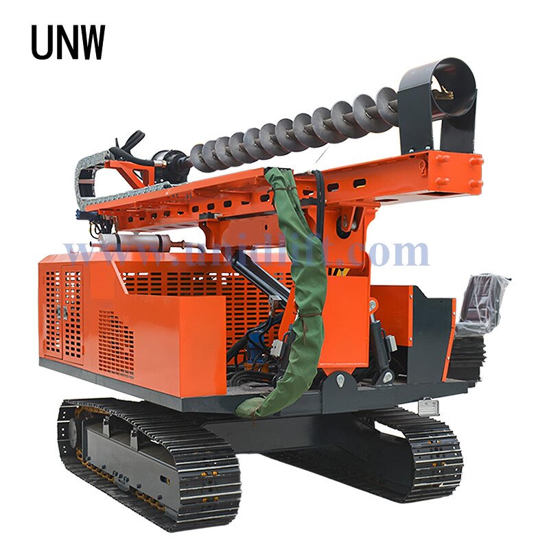 Ground Screw Pile Driver Manufacturer - House Foundation Construction 6m with Euro 5 Certificate