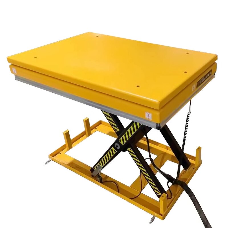 Scissor Lift Table Manufacturer - Mobile 4m Max Height Self Height 180mm Electric Hydraulic