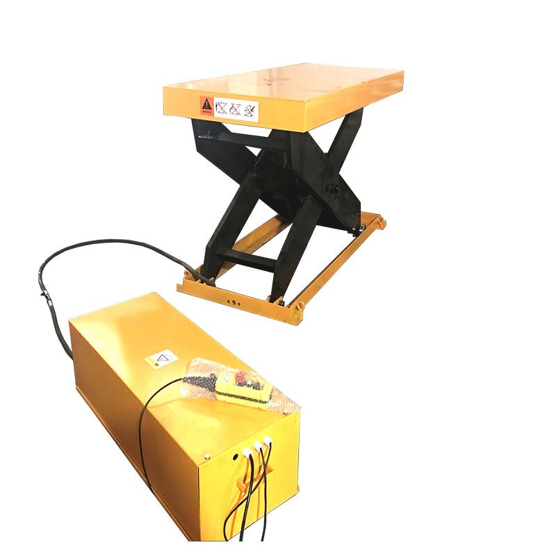 Scissor Lift Table Manufacturer - Mobile 4m Max Height Self Height 180mm Electric Hydraulic