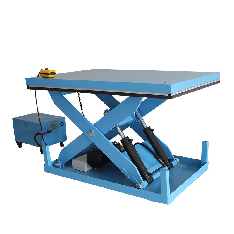 Scissor Lift Table Manufacturer - Portable AC Powered Aluminium Aerial 1000kg CE for Printing Shops