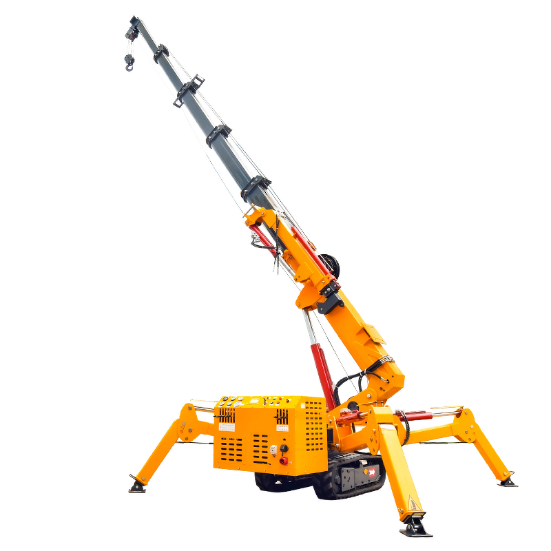 Spider Crane Manufacturer - 5 Ton 16 Meters Lifting Height Diesel All Terrain for Industrial
