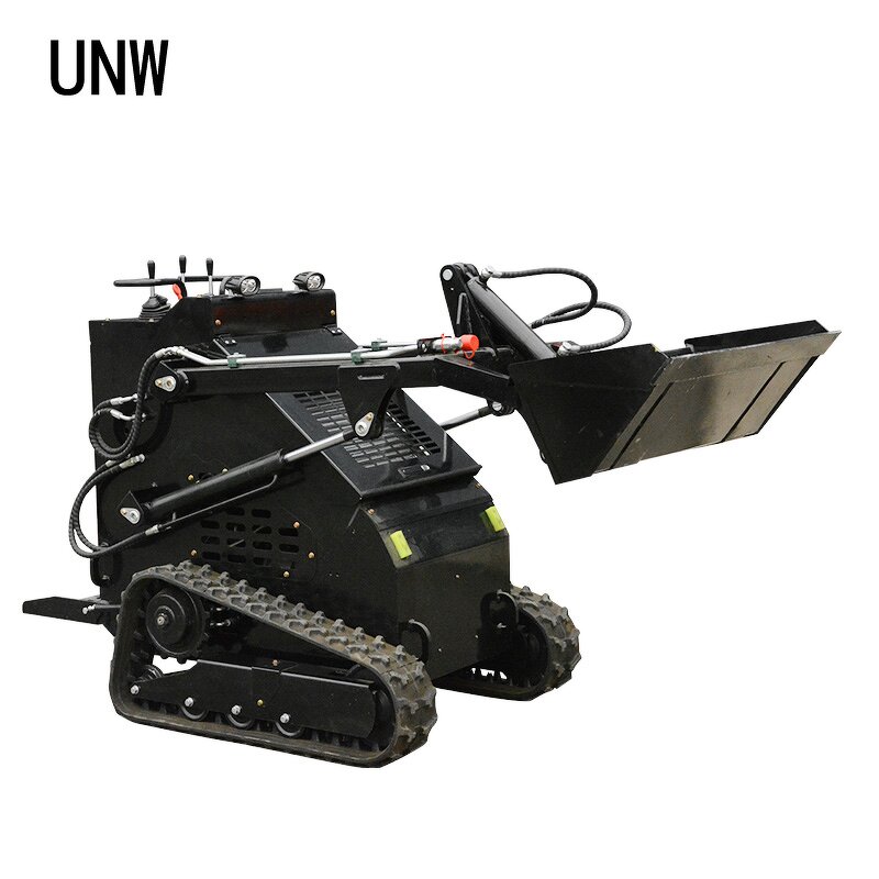 Skid Steer Loader Manufacturer - Triangle Track 400kg Loading Capacity Diesel Power Chinese