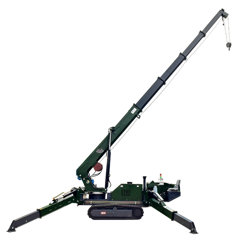 Spider Crane Manufacturer - Customized 3 Ton 5 Ton 8 Ton Multi-Purpose Crawler Remote Control
