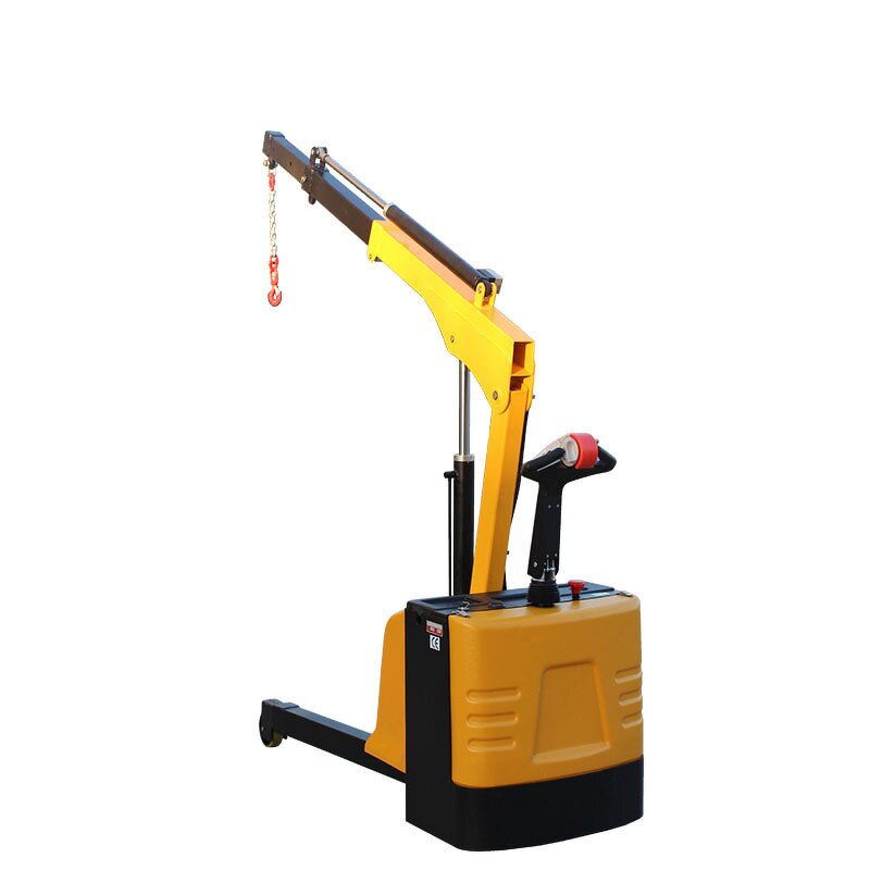 Floor Crane Manufacturer - High Stable 3.57m Hydraulic Engine & Pallet & Bulk Bag Lifter
