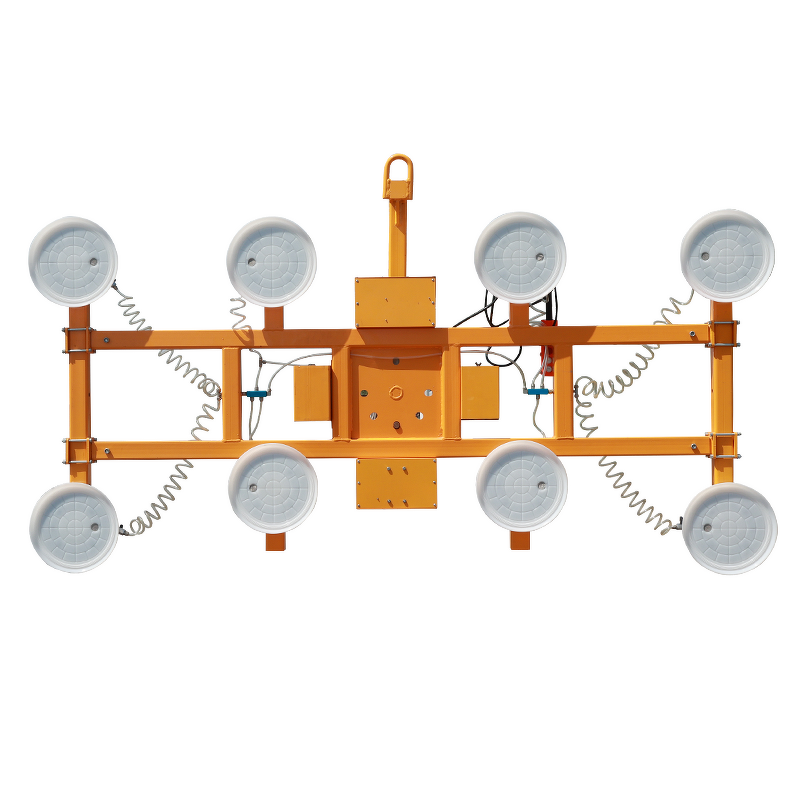 Vacuum Lifter Manufacturer - H Shape 800kg Glass Suction Cup with Remote Control Rotation
