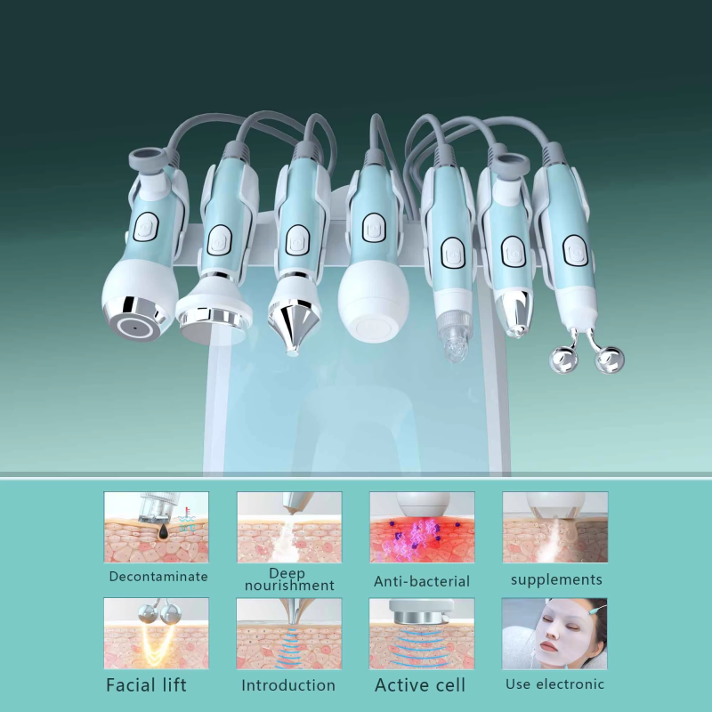 Hydra Beauty Machine Factory - 7 in 1 LED Mask Bubble Water