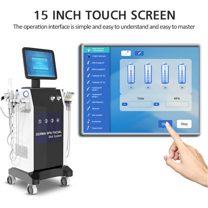 Hydrodermabrasion Machine Manufacturer - Professional 14 in 1 Cleaning