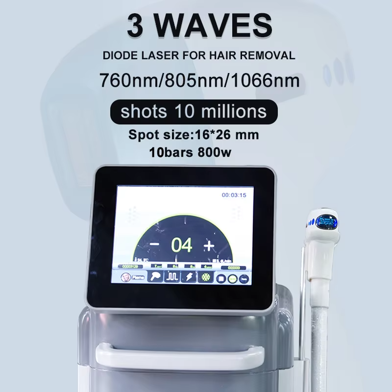 Hair Removal Machine Supplier - 3 Wavelength Diode Laser Permanent