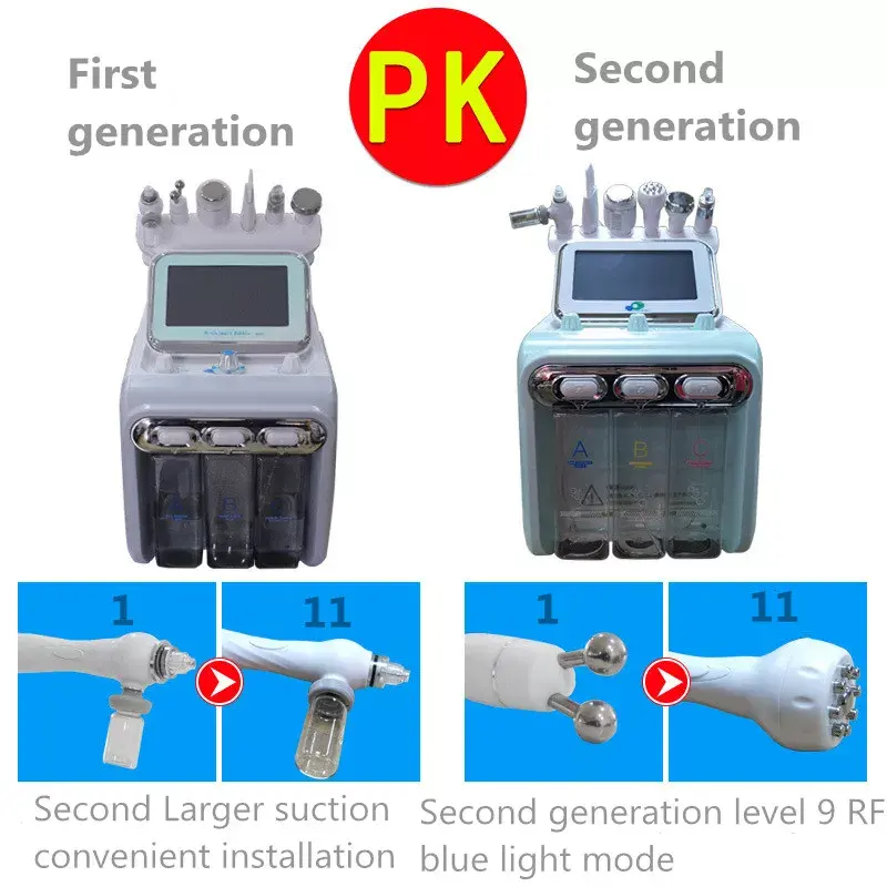 Hydro Dermabrasion Machine Manufacturer - 6 in 1 Face Lifting Peeling