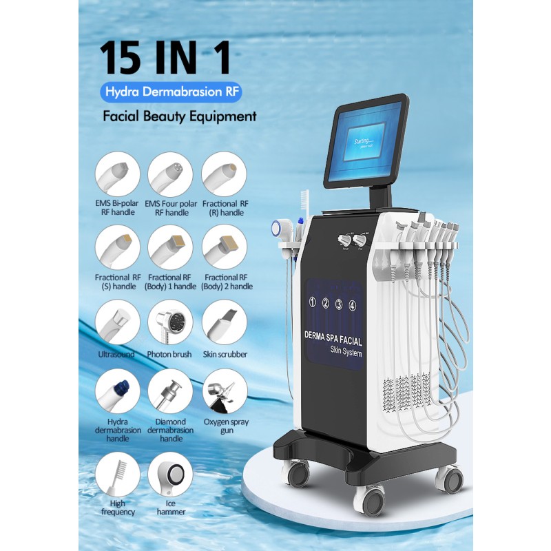Hydrodermabrasion Machine Manufacturer - Professional 14 in 1 Cleaning