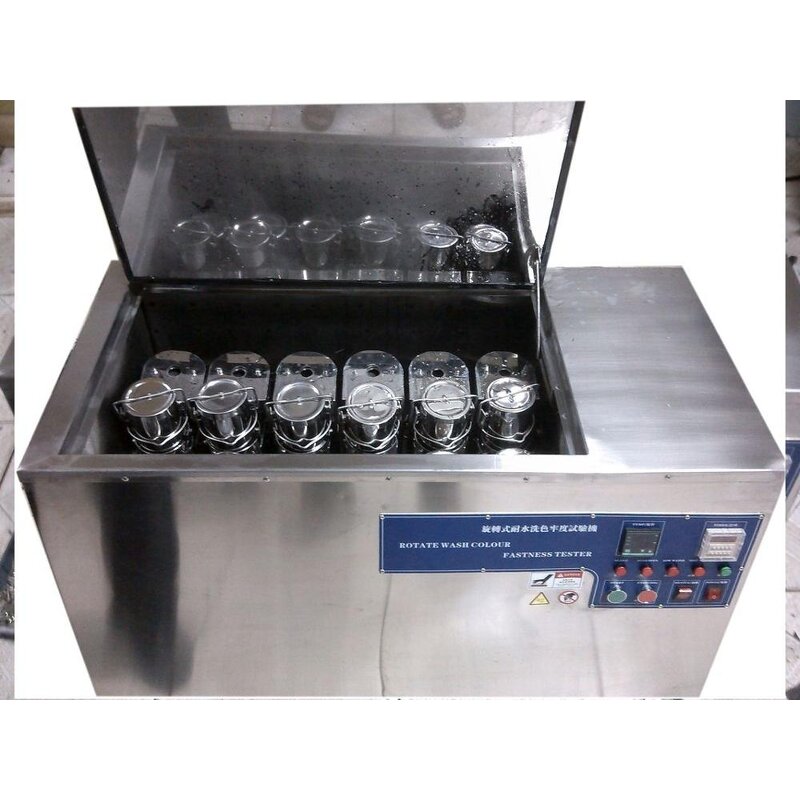 Launderometer - AATCC 61 Colorfastness to Laundering Accelerated