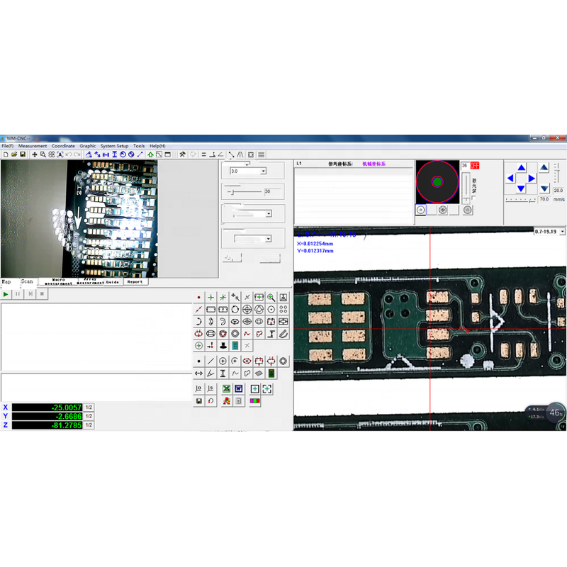 Digital Profile Projector - Optical Measuring Machine for Electronic Test