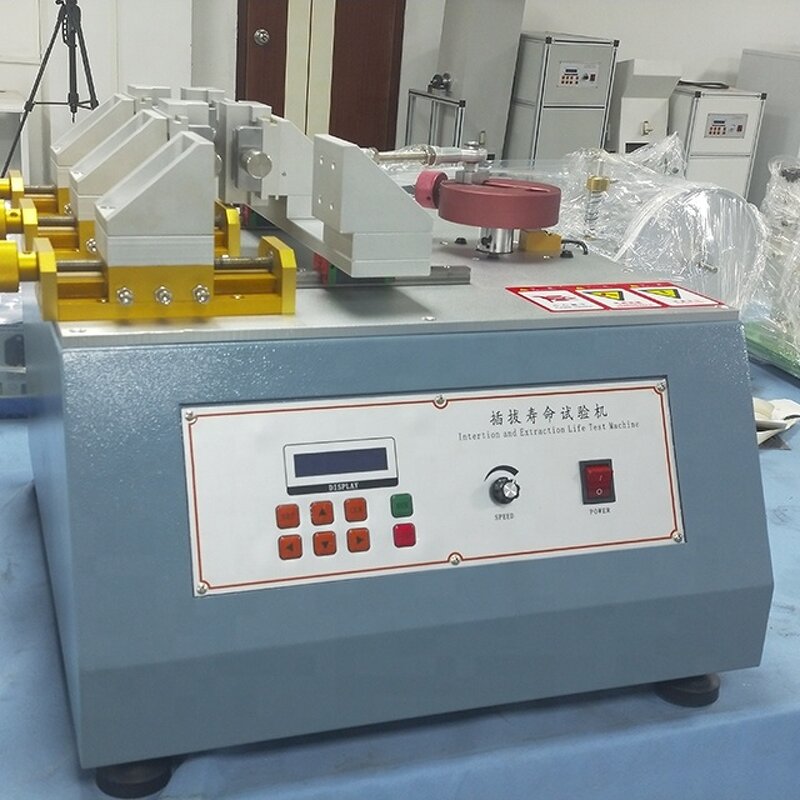 Insertion Force Tester - Power Plug Socket Automatic Connector Cable