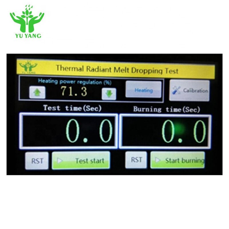 Thermal Radiant Melt Drop Tester - ECE R118 Annex 7 NF P92 505