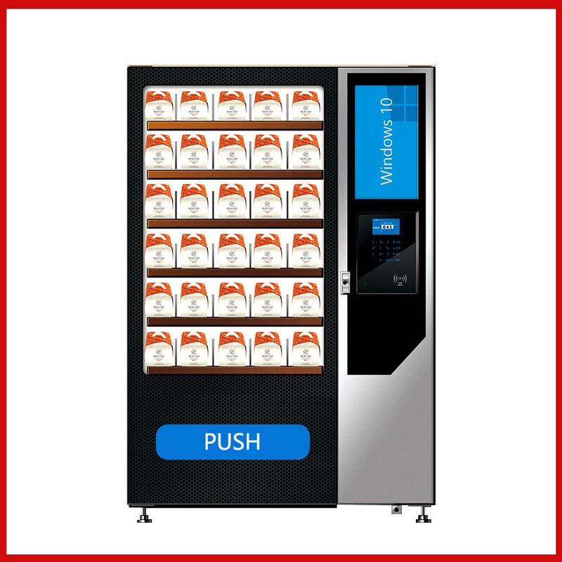 Vending Machine - Touch Screen Steel Snacks Coffee Multiple Systems