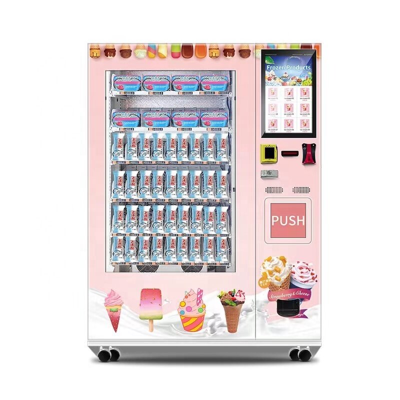 Soft Ice Cream Vending Machine - Commercial Snack Machines Manufacturer