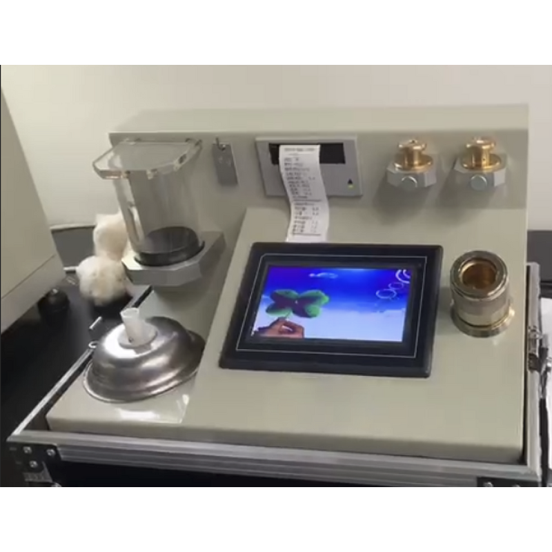 Micronaire Value Tester - Cotton Fiber Airflow Electronic Textile
