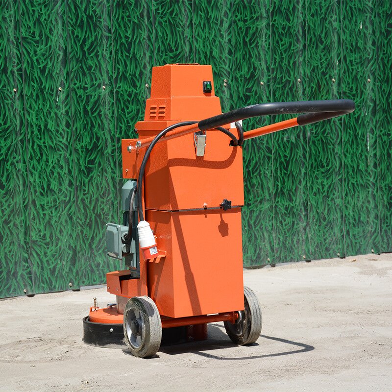 Concrete Floor Grinder - Marble Surface with Lift Pole Counterweight