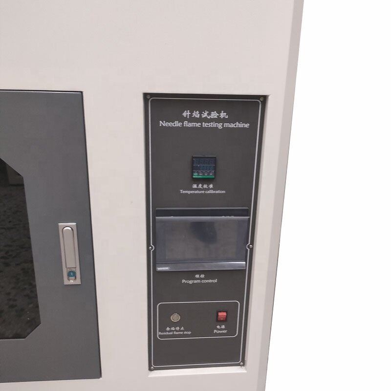 Needle Flame Tester - Laboratory Combustion Testing Equipment Flammability Chamber