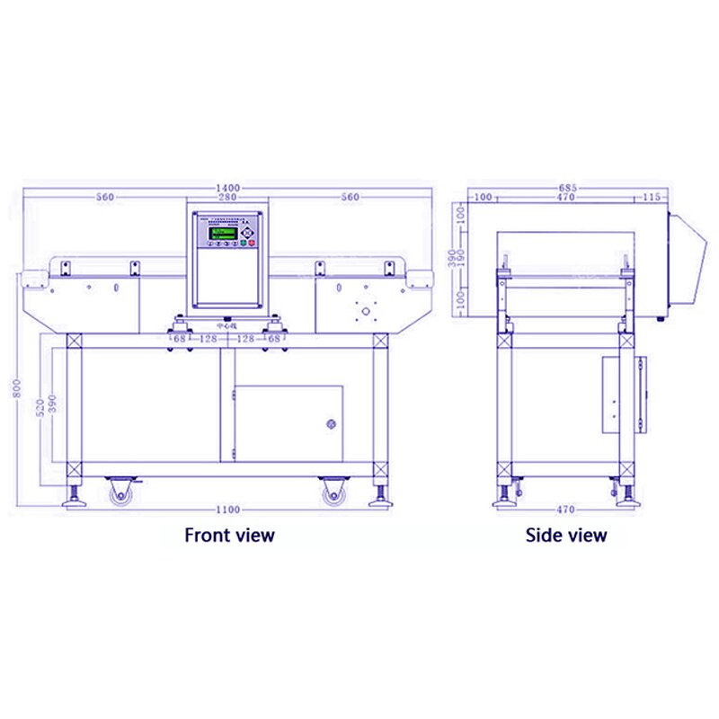 Metal Detector Machine - Separator for Food