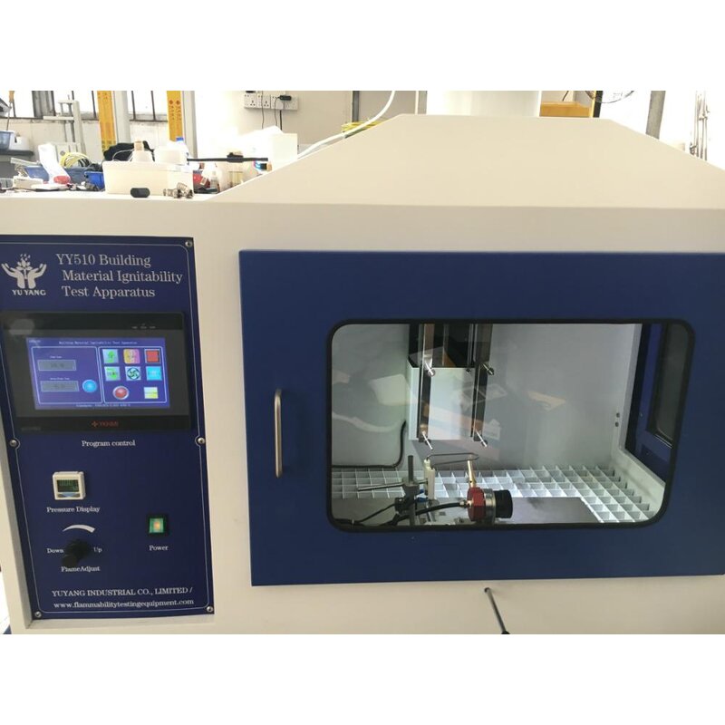 Building Material Test Machine - Ignitability with Single Flame Source ISO 11925-2