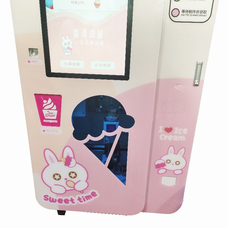Soft Ice Cream Vending Machine - Automatic for Schools