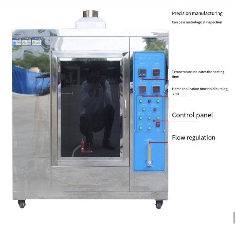 Needle Flame Tester - Electronic Components Flame Retardant Combustion Testing