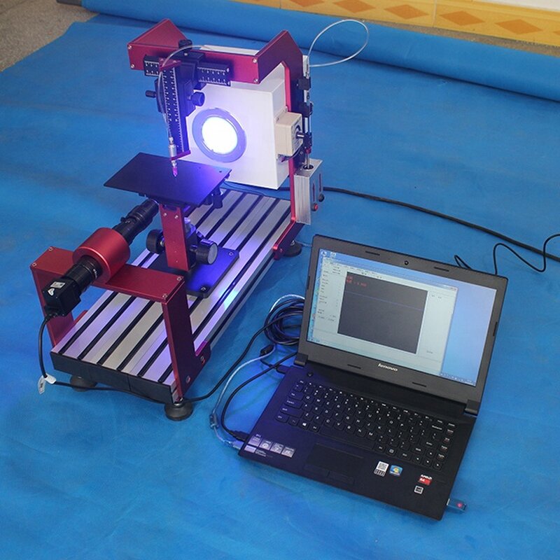 Water Drop Angle Tester - Contact Angle Analyzer Laboratory