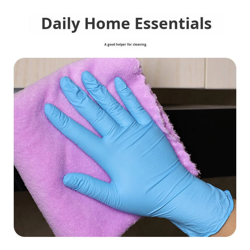 Nitrile Gloves Manufacturer - Disposable High Elastic Synthetic Protective with Qualification Export