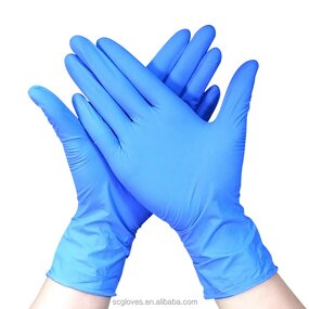 Nitrile Glove Manufacturer - Factory Outlet 100pcs Pure Blue Electronic Musical with Anti-Cut Anti-Slip Touch Screen